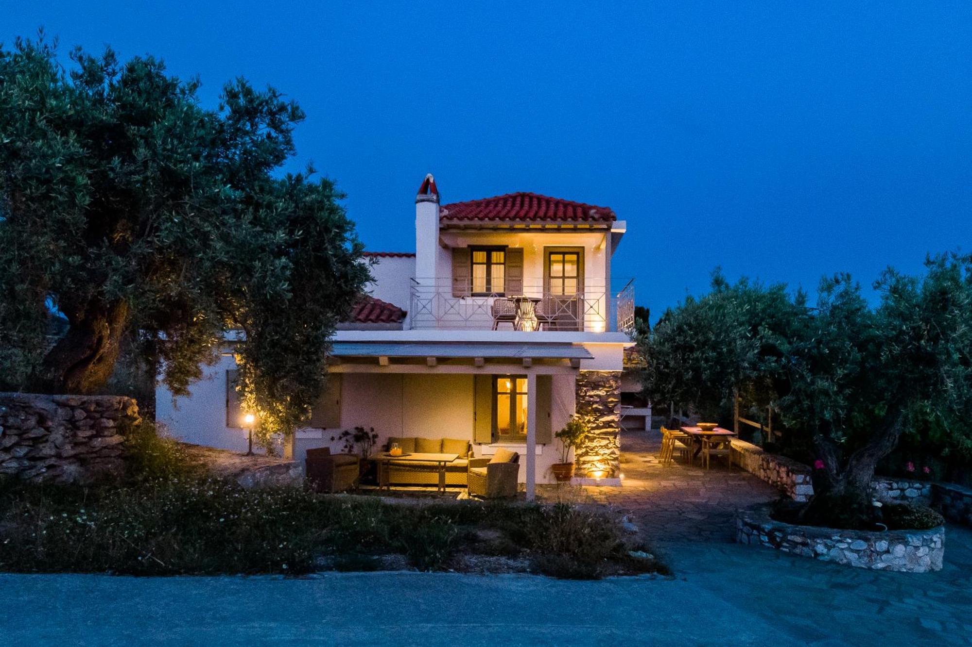 Villa Nektaria Alikias Екстериор снимка