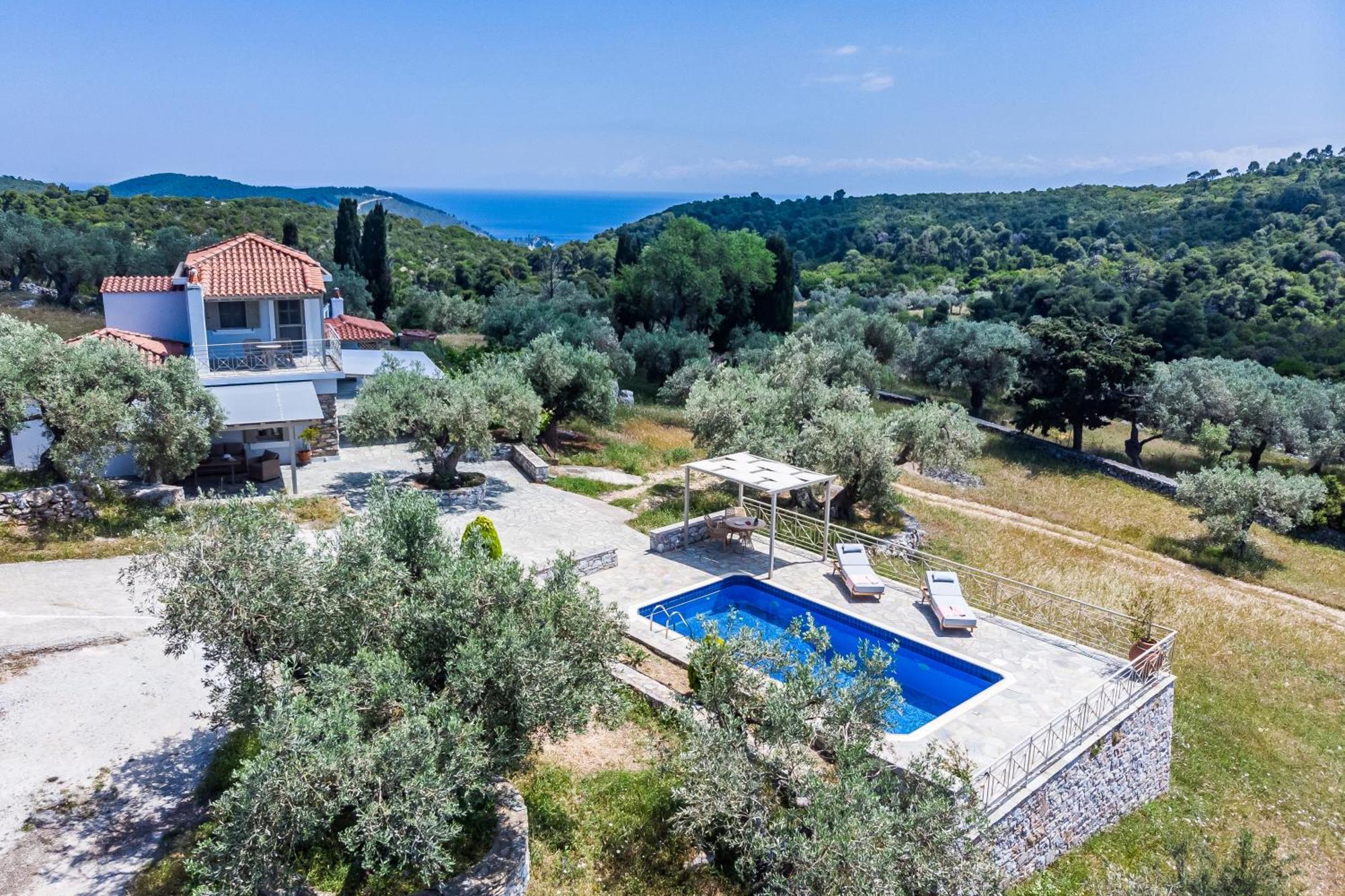 Villa Nektaria Alikias Екстериор снимка