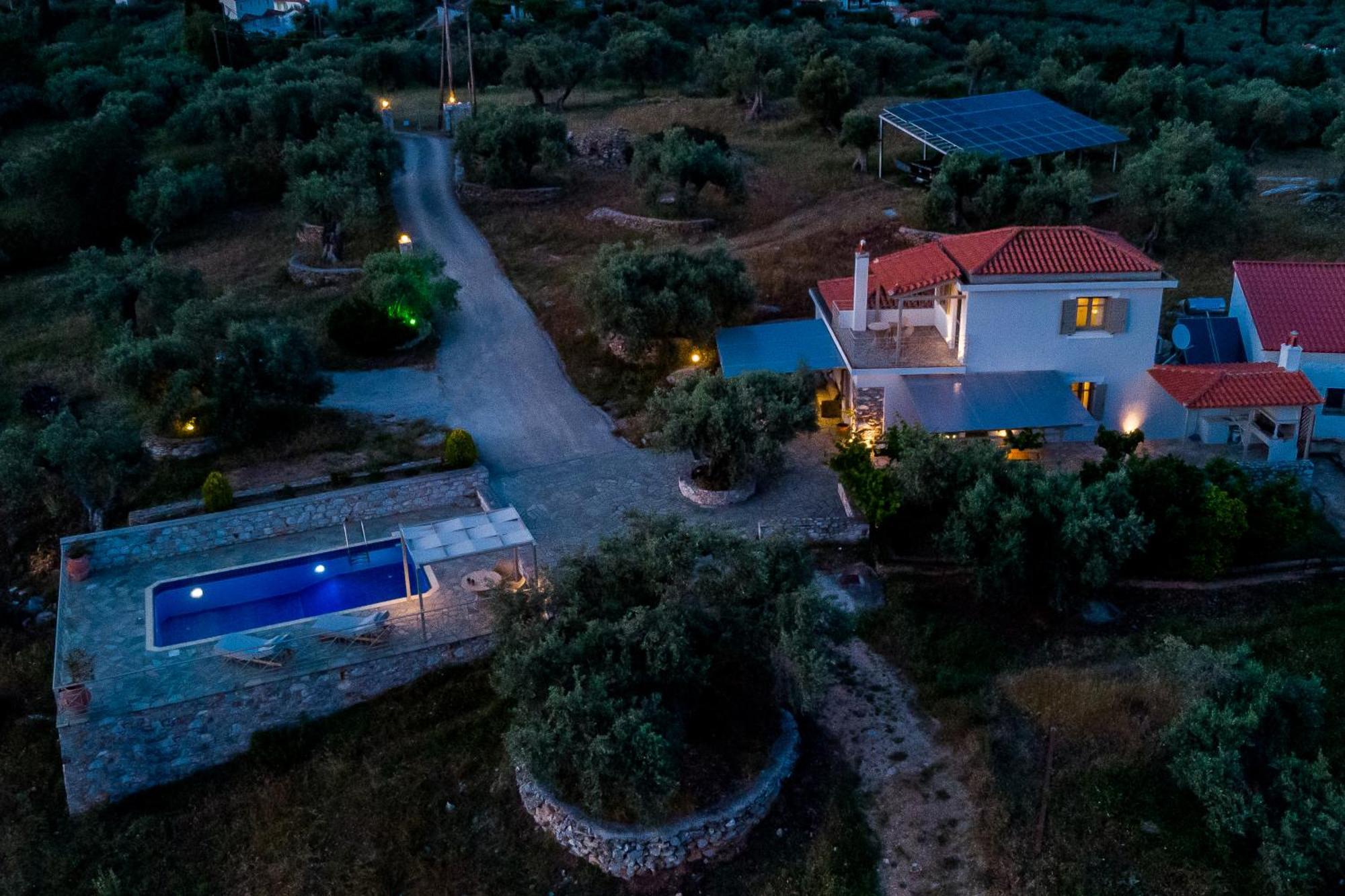 Villa Nektaria Alikias Екстериор снимка