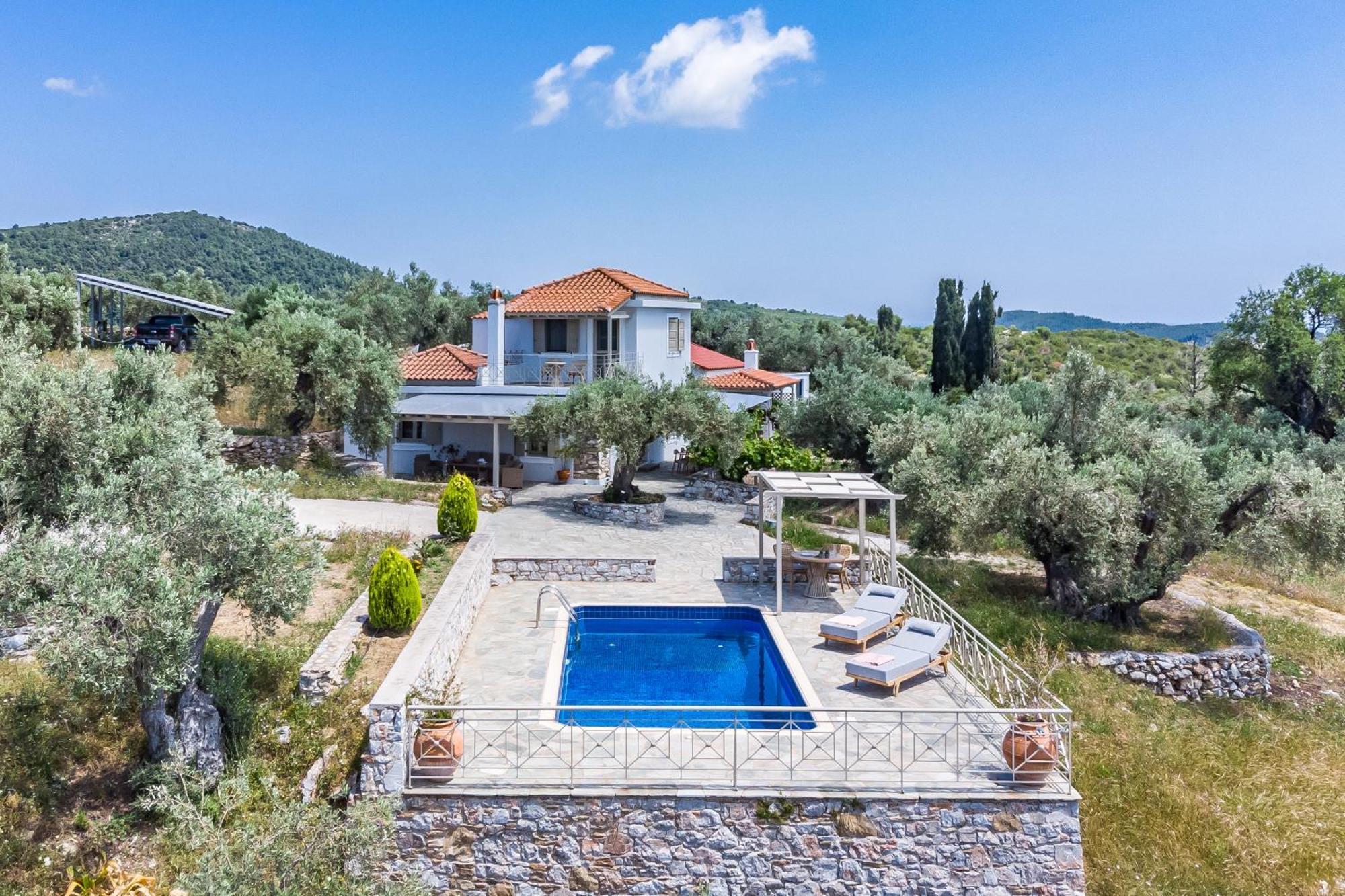 Villa Nektaria Alikias Екстериор снимка