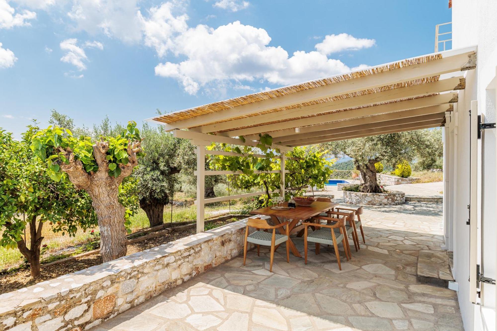 Villa Nektaria Alikias Екстериор снимка