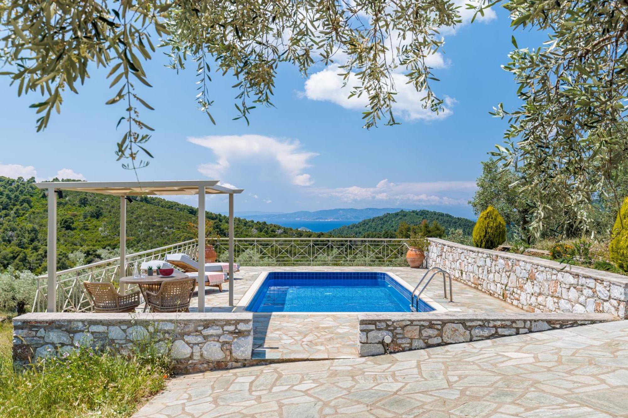 Villa Nektaria Alikias Екстериор снимка