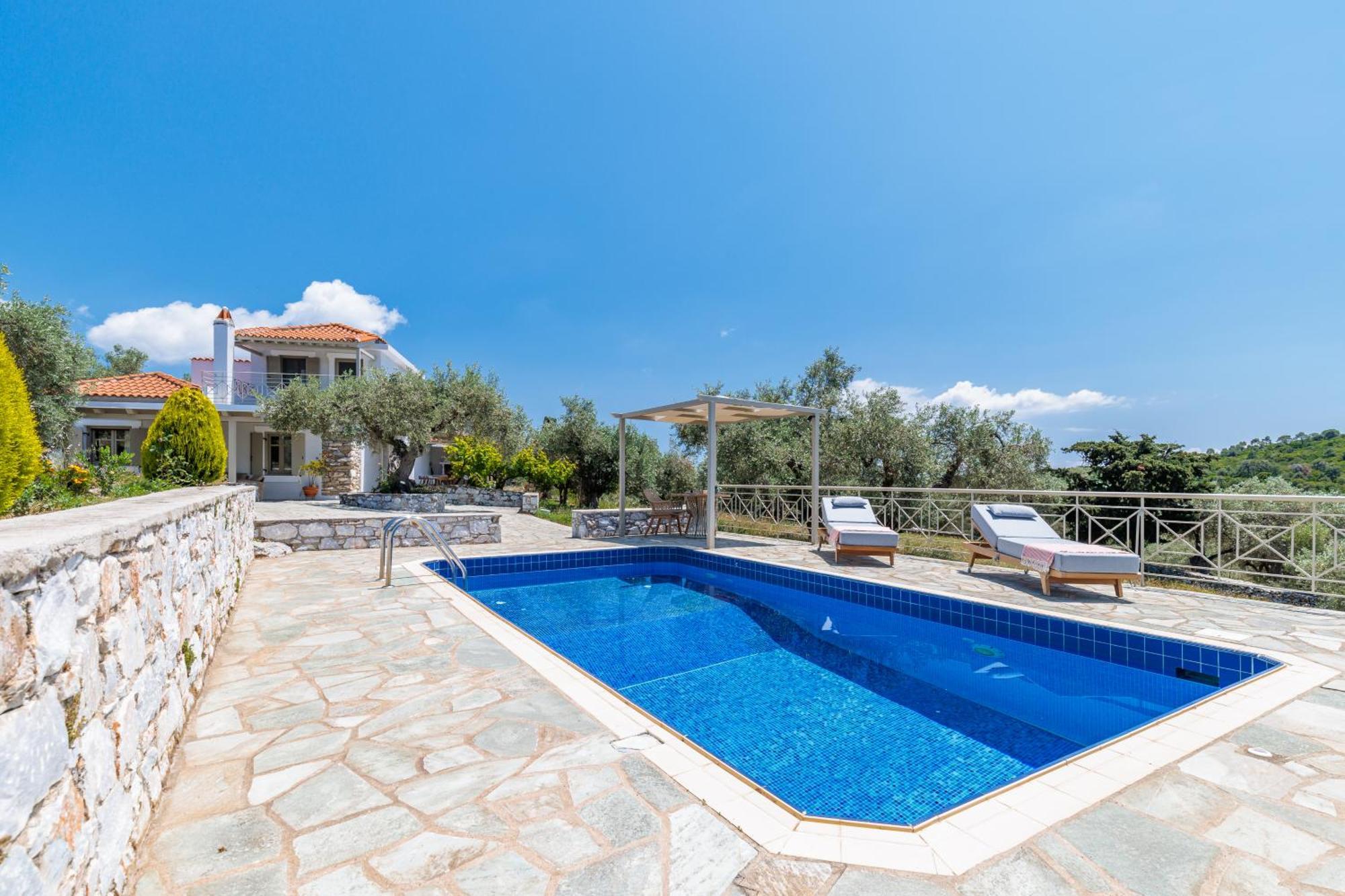 Villa Nektaria Alikias Екстериор снимка