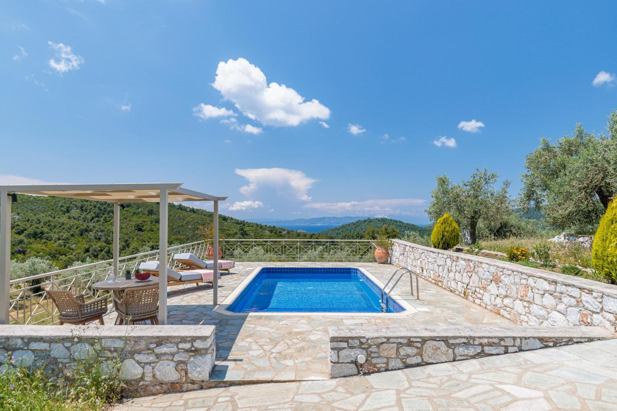 Villa Nektaria Alikias Екстериор снимка