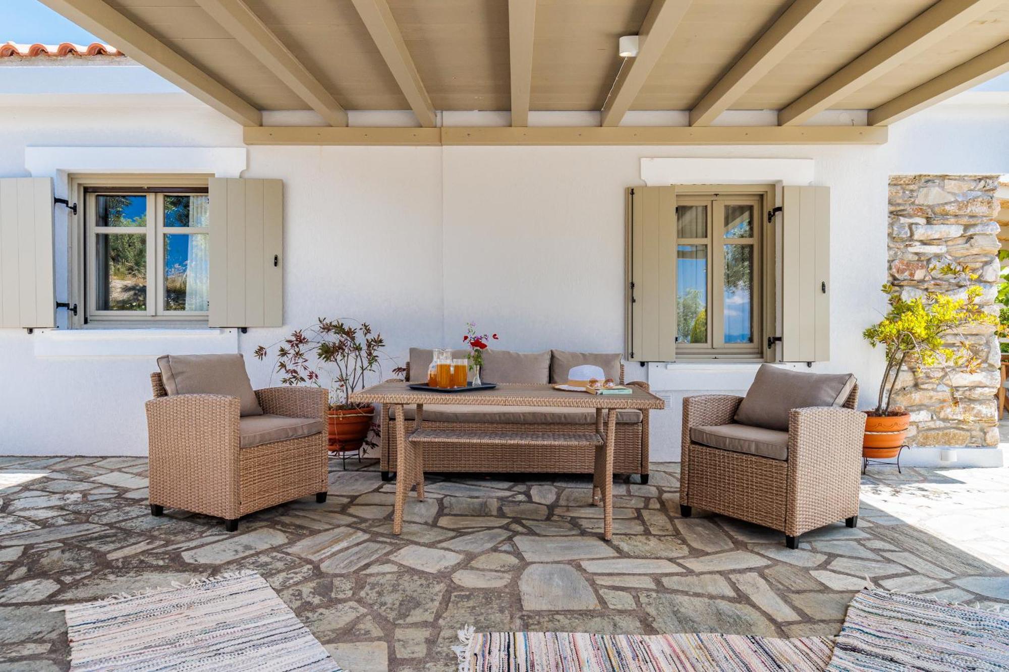 Villa Nektaria Alikias Екстериор снимка