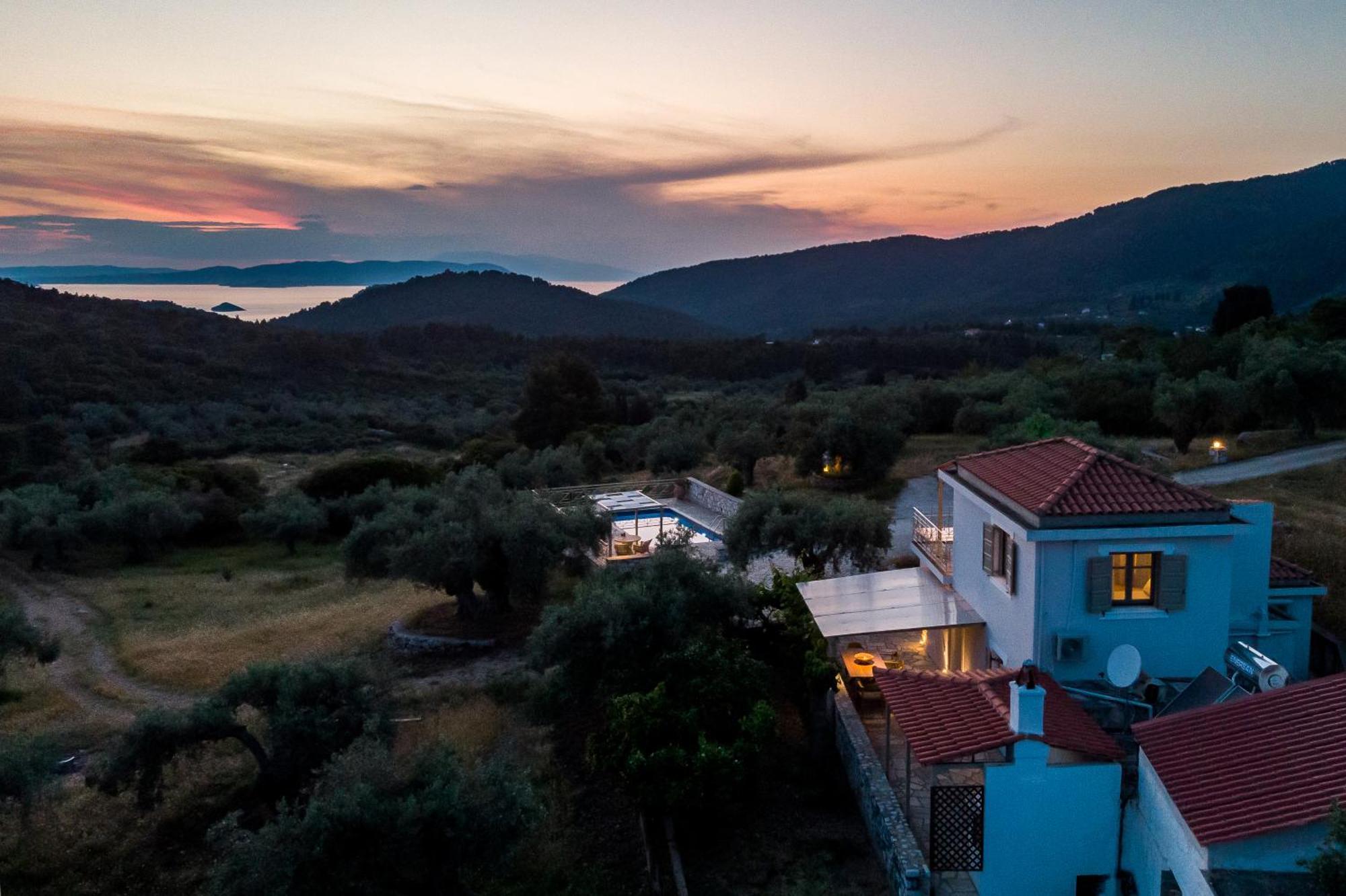 Villa Nektaria Alikias Екстериор снимка